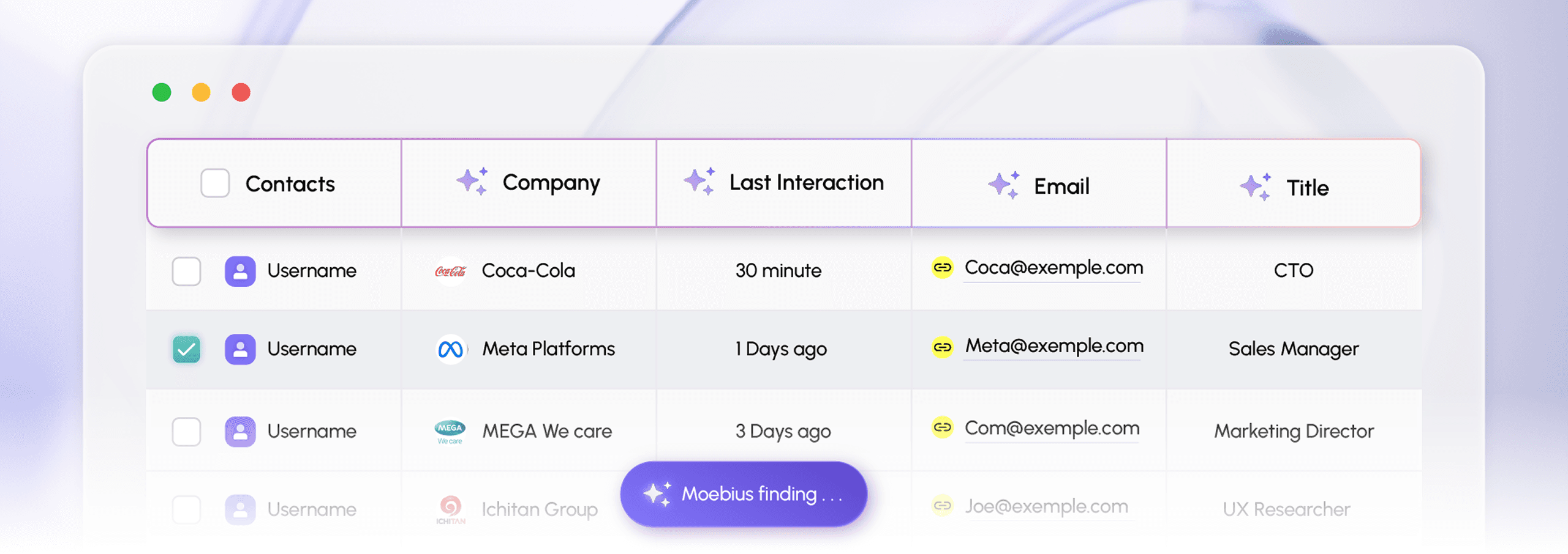 Capture contact lighting fast